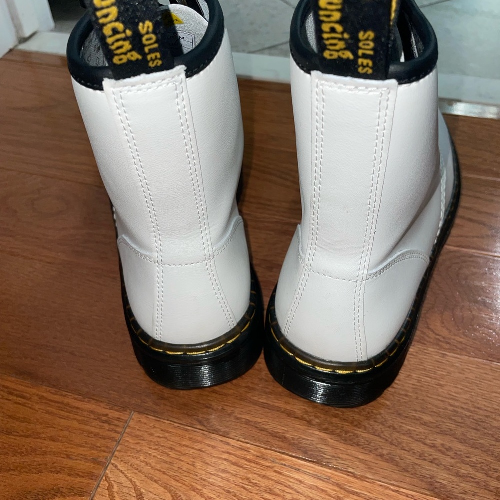 Dr. Martens White Combat Boots size 7 “Zavala” - Picture 4 of 10